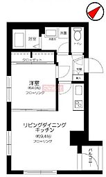 プリジェ池袋 1LDKの間取図画像