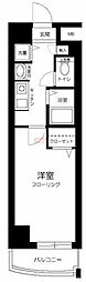 AzaleaHouse練馬 1Kの間取図画像