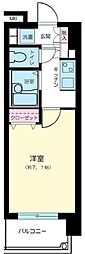 アーバイル目白台 1Kの間取図画像