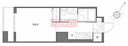 ガーデン板橋氷川町 1Kの間取図画像
