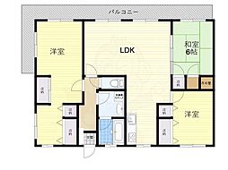 間取図画像 3LDK