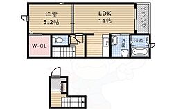 ルナファータ2 1LDKの間取図画像