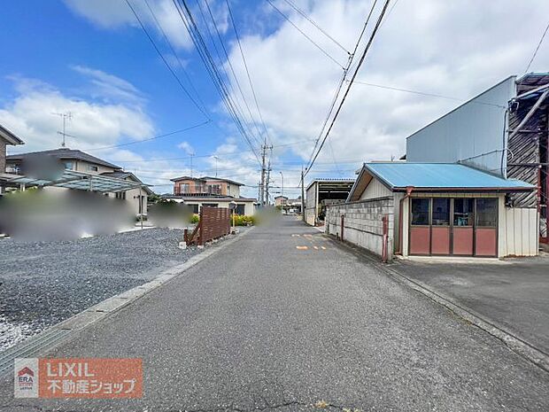 【前面道路】道幅や日当たりなどぜひ現地もご覧ください。