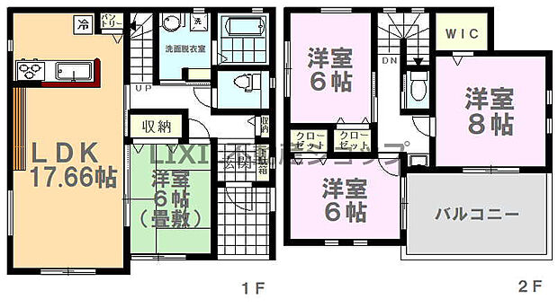 【間取り図】間取り図です。