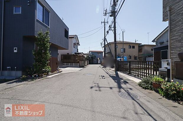 【前面道路】道の広さ・日当たりなど、ご確認ください。　　