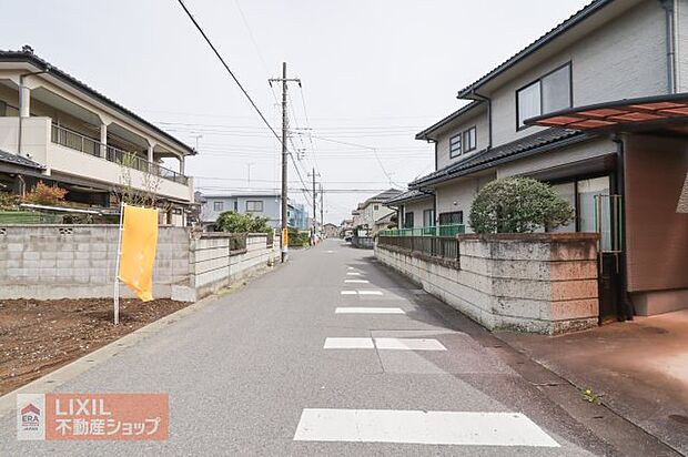 【前面道路】道の広さ・日当たりなど、ご確認ください。