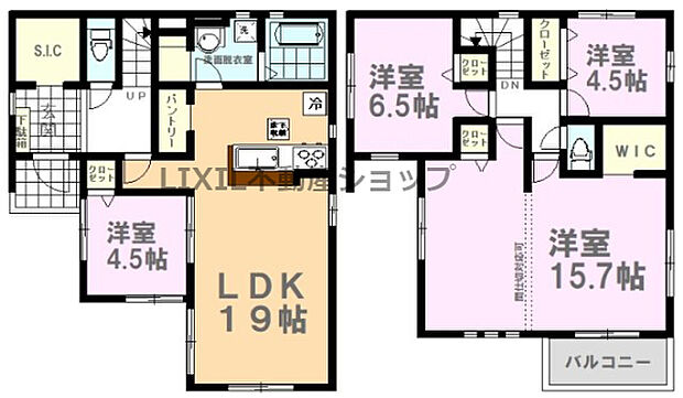 【間取り図】間取り図です。