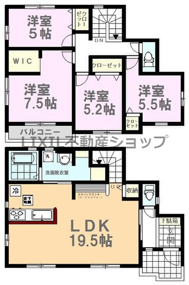 【間取り図】間取り図です。