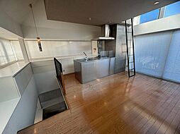 浜田山中古デザイナーズ戸建 2LDKのリビング/ダイニング