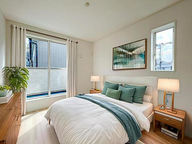 ※画像は実際の室内写真をもとに、家具・調度品の配置例をCG合成したもので、実際とは多少異なります。また、家具等は販売価格に含まれません。