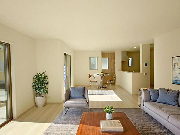 ※画像は実際の室内写真をもとに、家具・調度品の配置例をCG合成したもので、実際とは多少異なります。また、家具等は販売価格に含まれません。