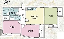 間取図画像 3DK
