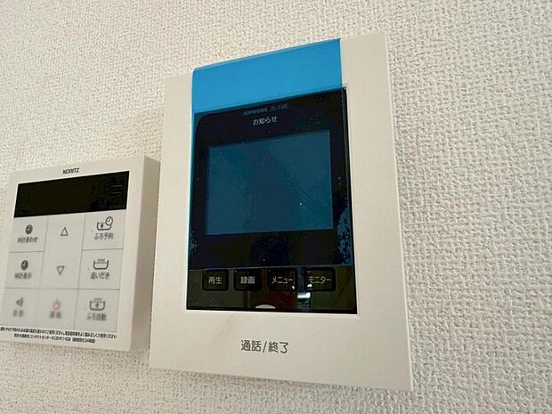 TVモニター付きインターホン