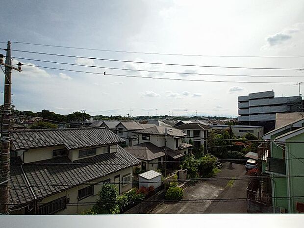 屋上バルコニーからの景色