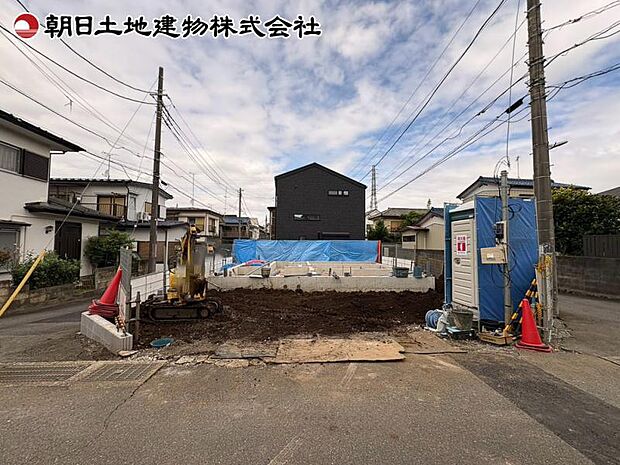 前面道路含む現地外観