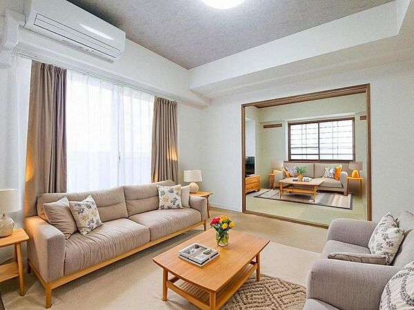 穏やかな風と陽光を導き、居住性を一段と心地よいものにしています。