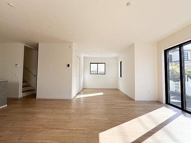 リビングスペースとダイニングスペースを分けて、使いやすい間取りにしています。