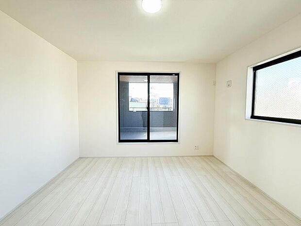 各部屋にクローゼット完備。ゆとりの収納で片付けも掃除もテキパキ完了。