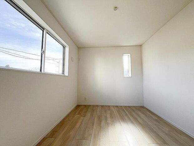 各部屋にクローゼット完備。ゆとりの収納で片付けも掃除もテキパキ完了。