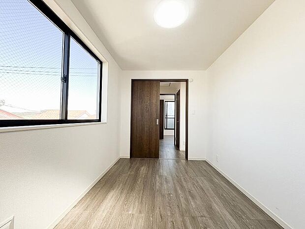 各部屋にクローゼット完備。ゆとりの収納で片付けも掃除もテキパキ完了。