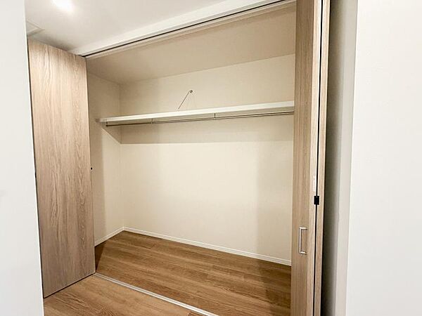 押入とクローゼットのメリットを備えたスグレモノです