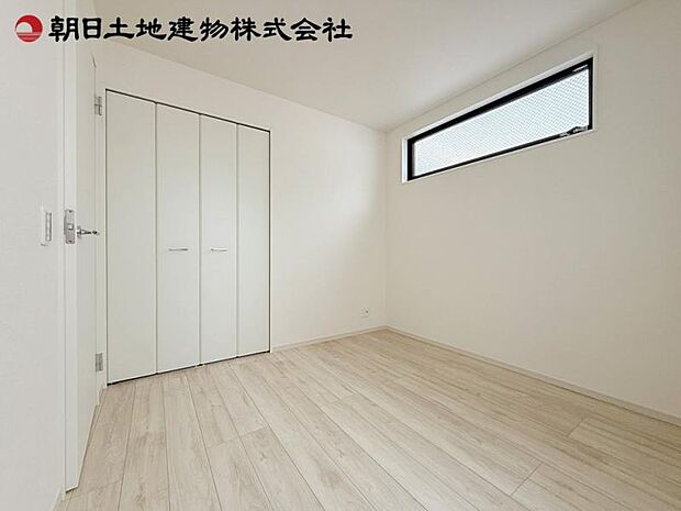 各部屋にクローゼット完備。ゆとりの収納で片付けも掃除もテキパキ完了。