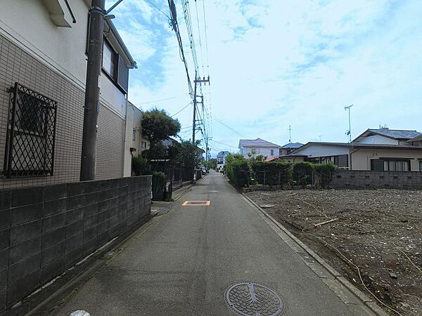 交通量が少ない前面道路