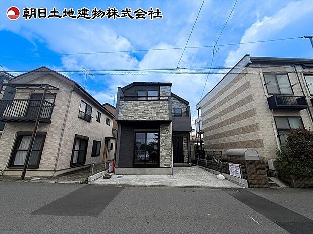 前面道路含む現地写真～南西道路につき採光良好