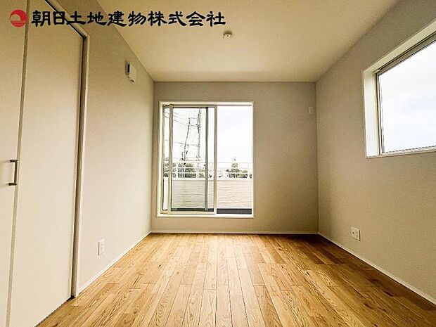 各部屋にクローゼット完備。ゆとりの収納で片付けも掃除もテキパキ完了。