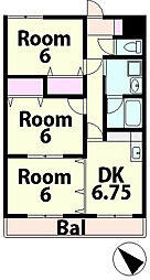 ヴィラ梅ノ井 3階/-