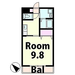 メゾン小西名坂　3番館 2階