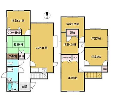 間取り：225010625292