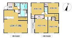 水口町三本柳戸建