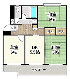 湖南コーポクライノII 4階