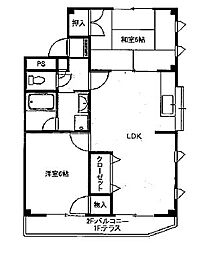 晃コーポレーション 1階/-