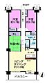 モアステージ吉川ライネスハイムティアーゾ棟C4階1,690万円