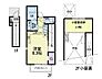 間取り：2階に小屋裏収納あり。