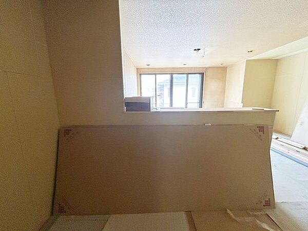 【リフォーム中】9/13更新　キッチンの写真です。システムキッチンが新設されます。