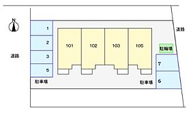 パビヨンドゥ・エスポワール 103 ｜ 福井県鯖江市神明町2丁目4番3－1号（賃貸アパート2LDK・1階・58.79㎡） その3