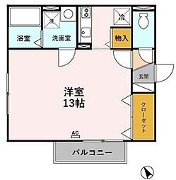 間取図画像 ワンルーム