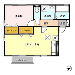 サニーコート杉本　Ｄ 1階/102