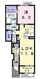 サージェ林　III　Ａ 1階