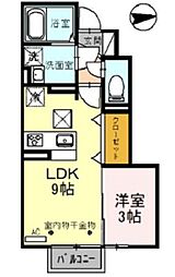 D-ROOM水落町 1階