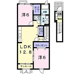 ヒラソールB 2階/202