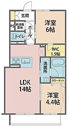 トロワブランシュ 2階