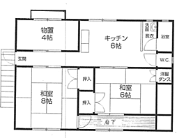 松島町2丁目アパート 2階