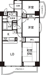 クリアスプリング中央 2階