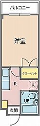 ワンルーム貴族 2階