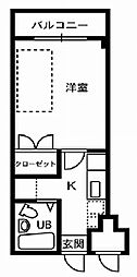 ワンルーム貴族 1階/106
