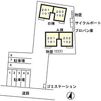 ラポール　Ａ 202 ｜ 福井県福井市小路町4－11－1（賃貸マンション1LDK・2階・45.67㎡） その3